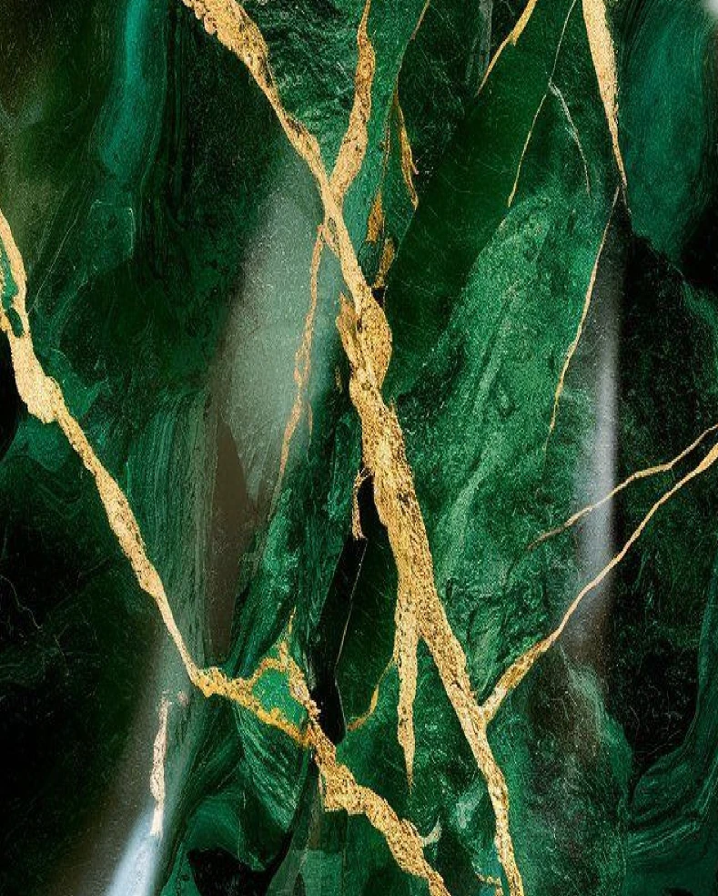 Green marble pattern